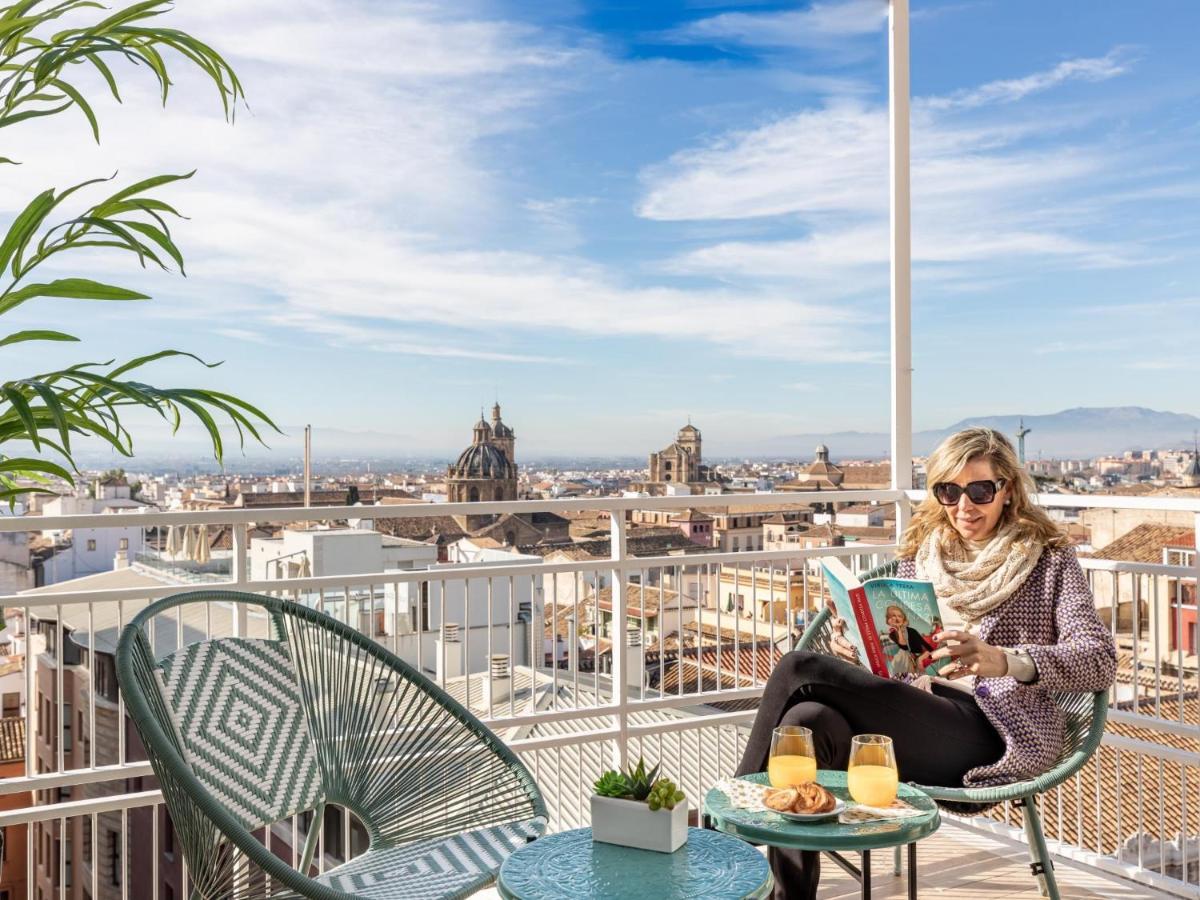 Luxury Alhambra Penthouse Collection Gran Via Apartment Granada Exterior foto