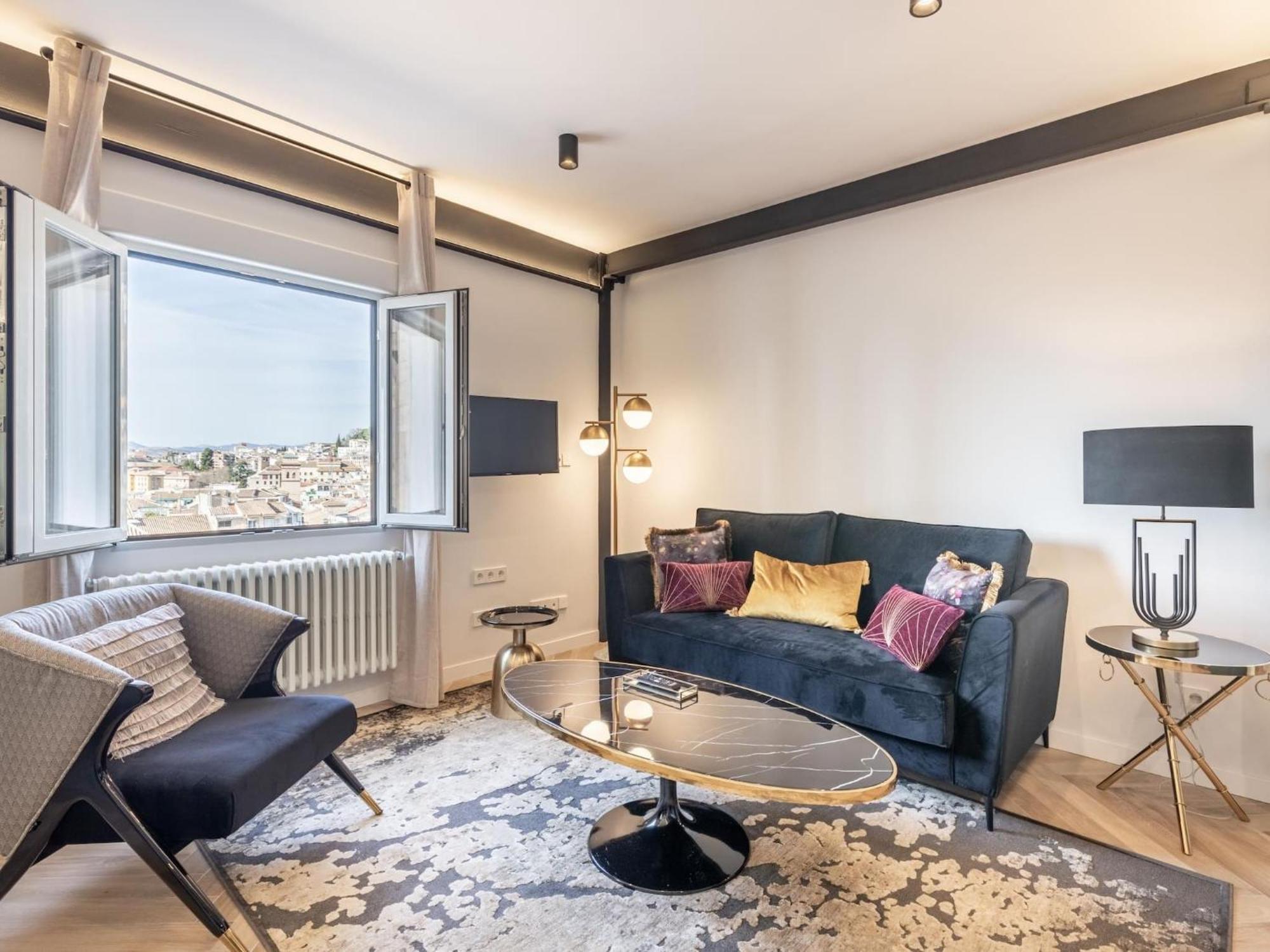 Luxury Alhambra Penthouse Collection Gran Via Apartment Granada Exterior foto