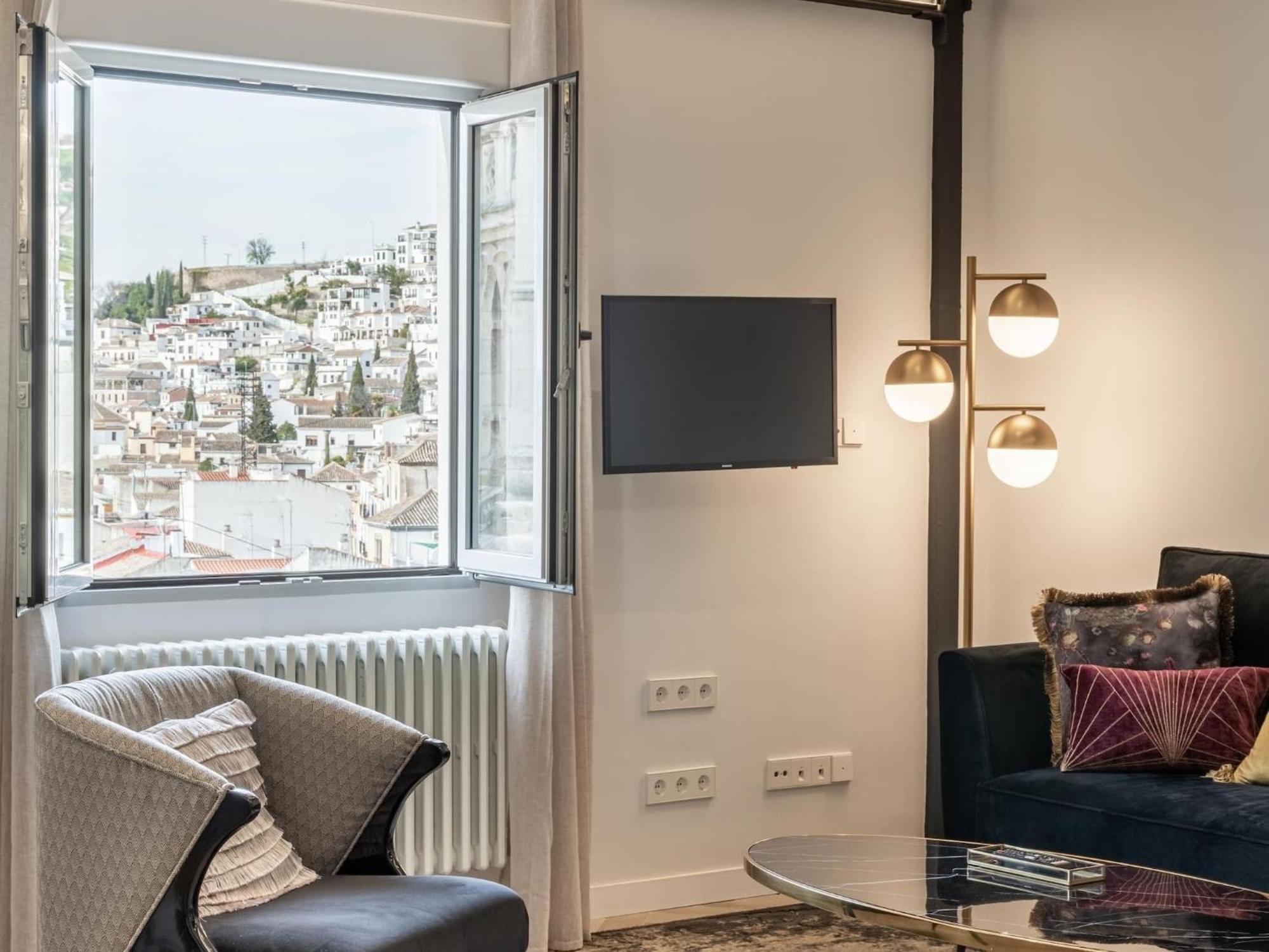 Luxury Alhambra Penthouse Collection Gran Via Apartment Granada Exterior foto
