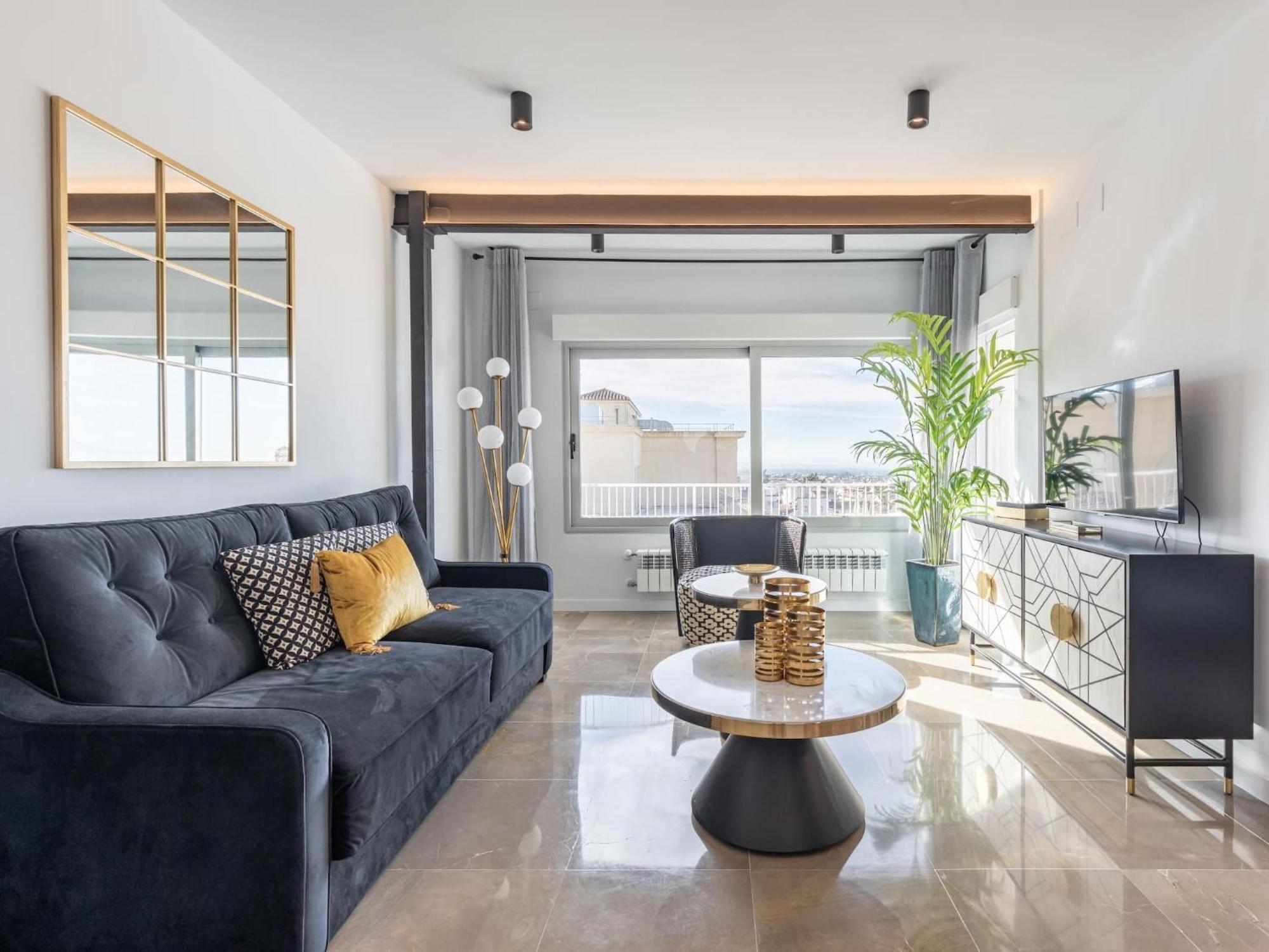 Luxury Alhambra Penthouse Collection Gran Via Apartment Granada Exterior foto